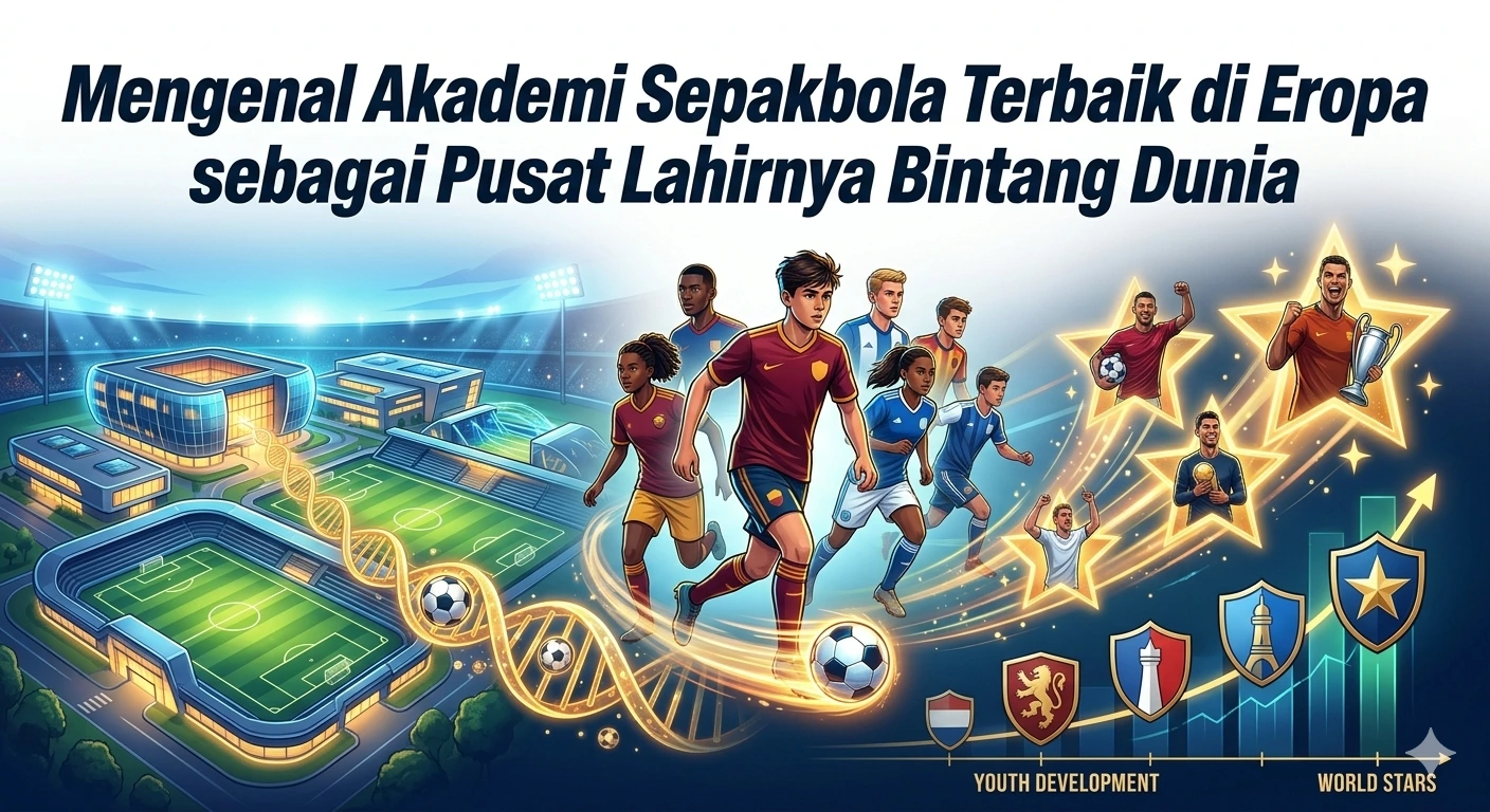 Mengenal Akademi Sepakbola Terbaik di Eropa sebagai Pusat Lahirnya Bintang Dunia